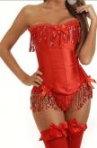 Corselet Vermelho chique